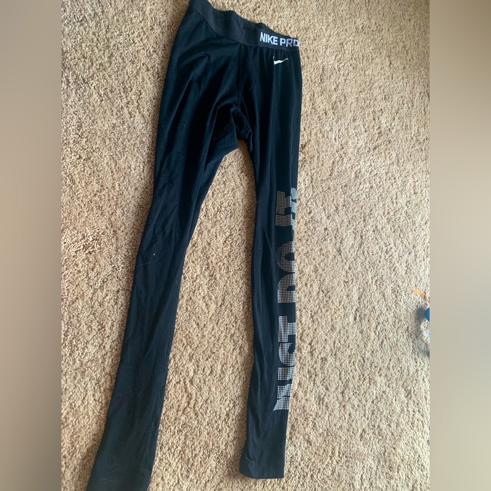 Nike Pro Warm Grapic Just Do it Training Tights